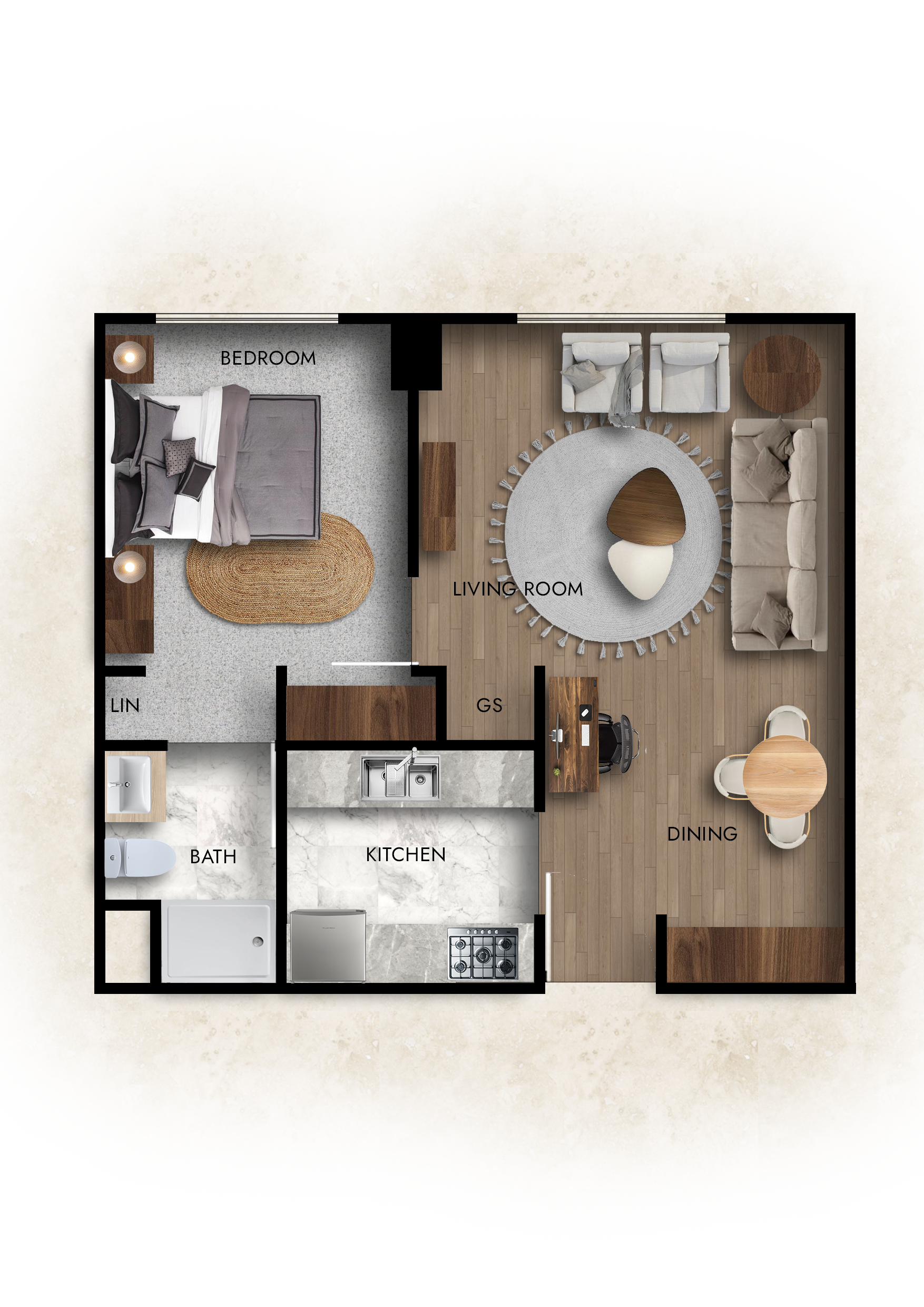 Defreese Manor floor plan 1